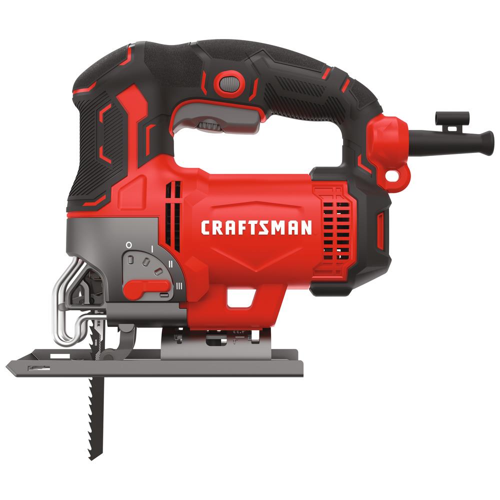 CRAFTSMAN 6-Amp Variable Speed Keyed Corded Jigsaw in the Jigsaws 