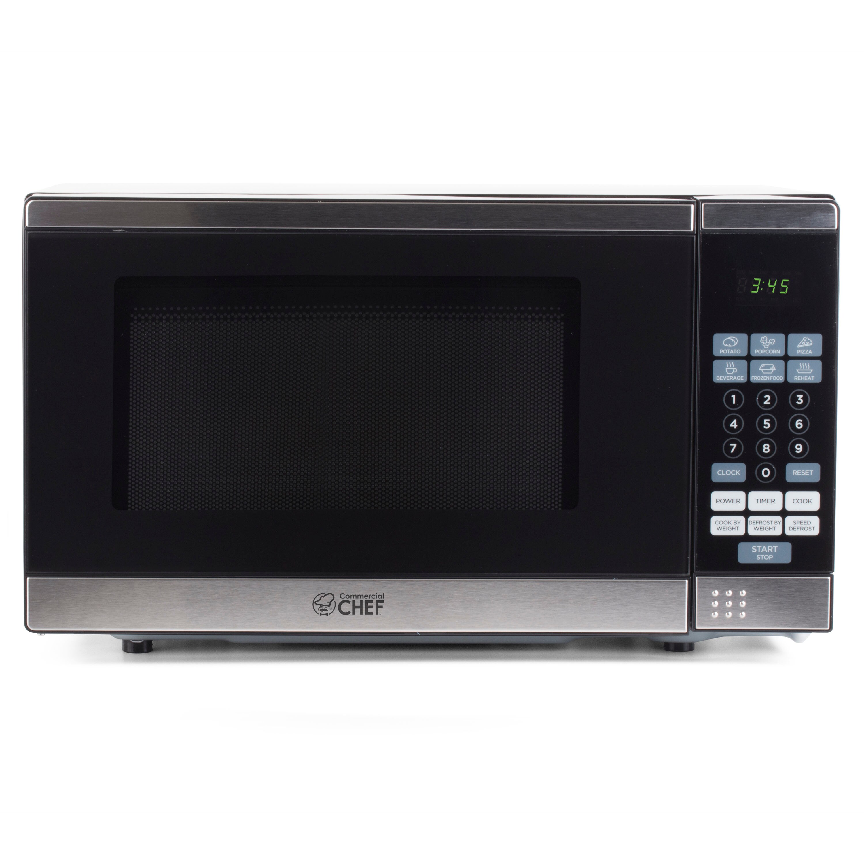 Ft Microwave Oven Commercial Chef CHMD07WA6 0.7 Cu White 