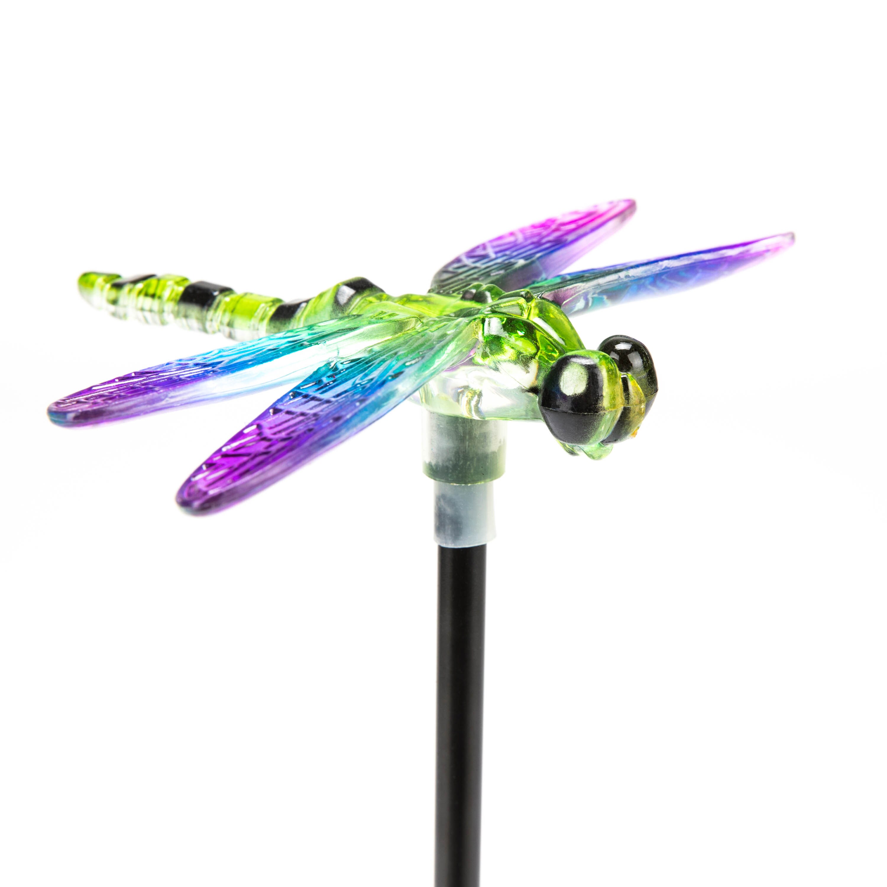 INSTALL ANYWHERE SUPER BRIGHT LED NO WIRING DRAGONFLY STAKE LIGHT GOODLAND’S 