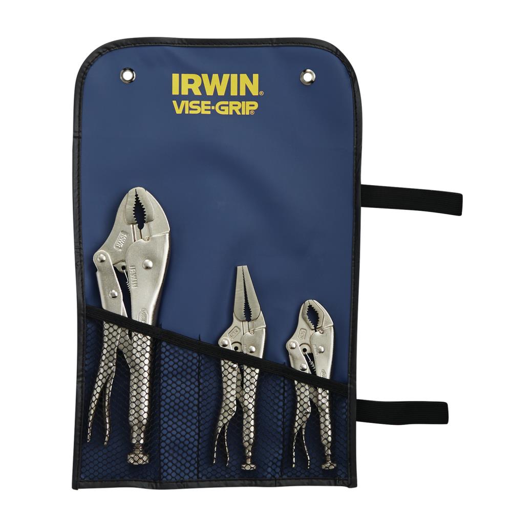 Curved and Long No... Irwin Vise-Grip T76KBT 3 Piece Quick Release Straight Jaw 