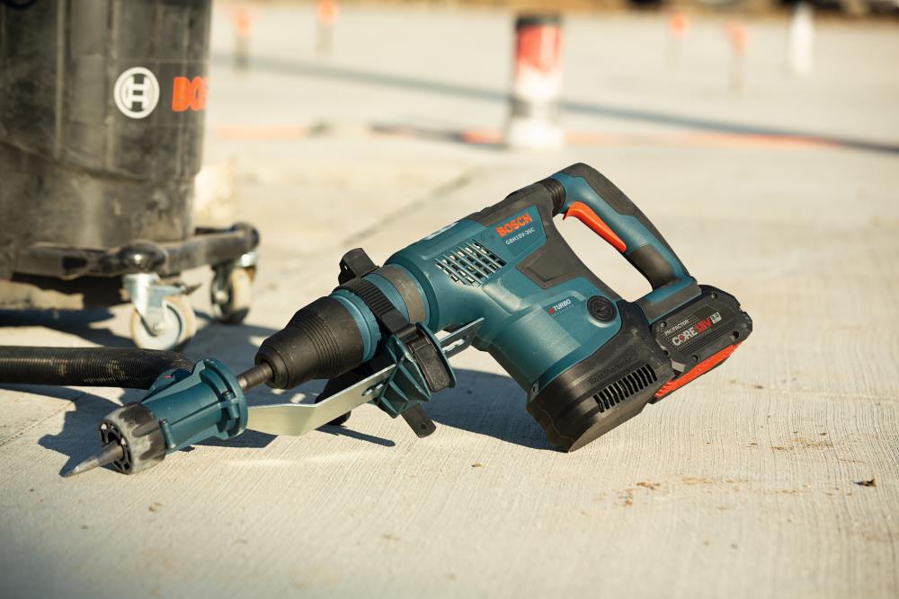 Bosch PROFACTOR 18-Volt 1-9/16-in SDS-Max Variable Speed Cordless Rotary  Hammer Drill (2-Batteries Included)