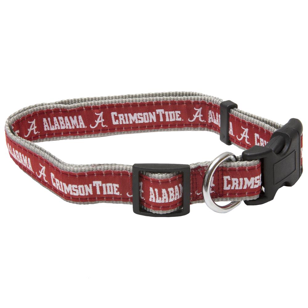 Small Pets First Collegiate Pet Accessories Dog Collar Alabama Crimson Tide 