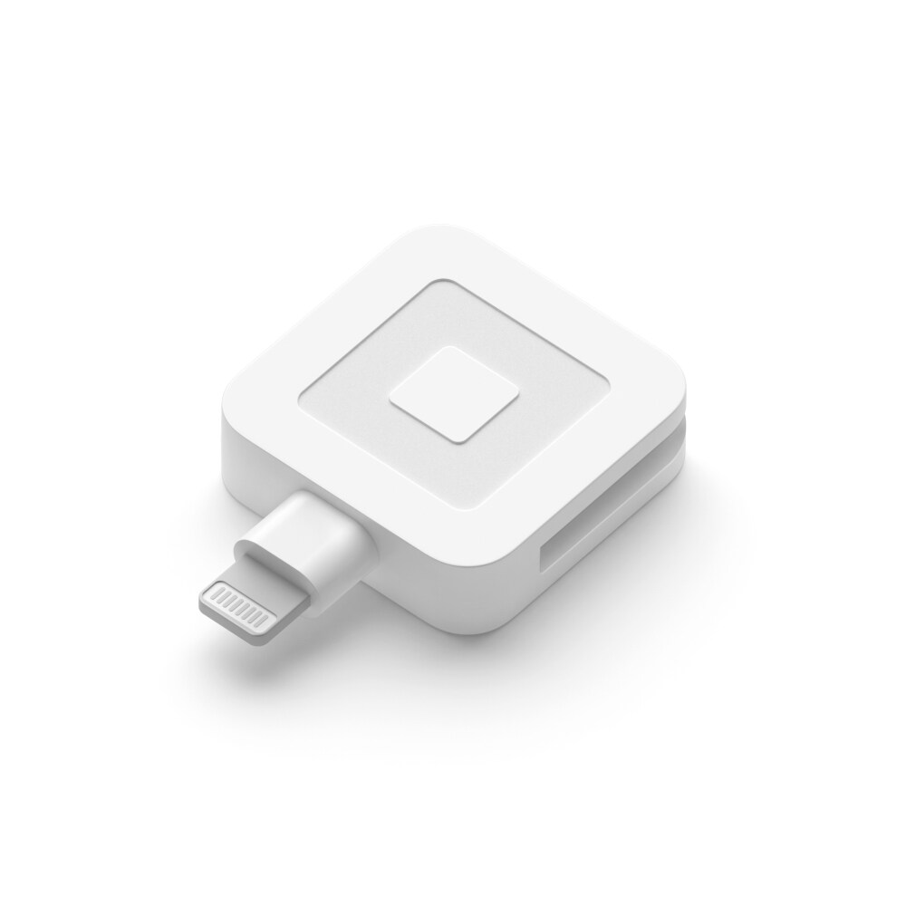 Square Magstripe Reader Card Credit  With Lightning Connector Universal Checkout 