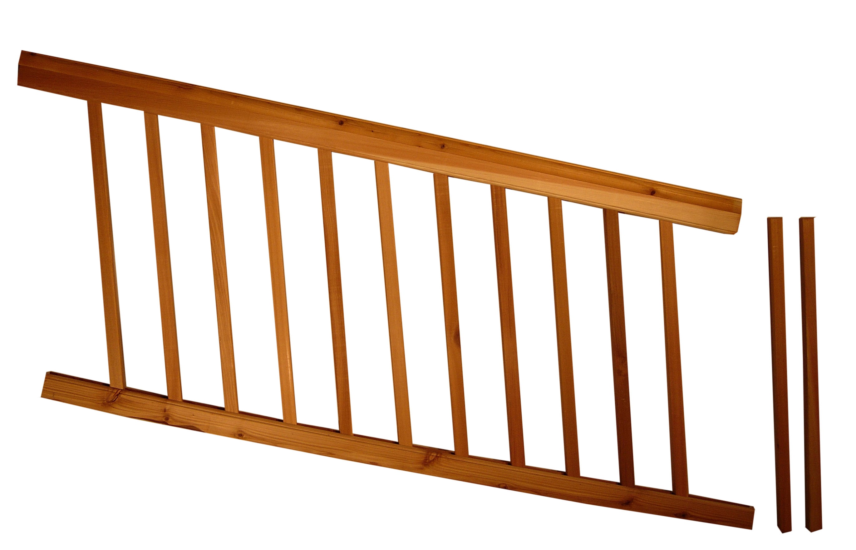 Pre - Assembled Decking Handrail Colonial Collection Only 