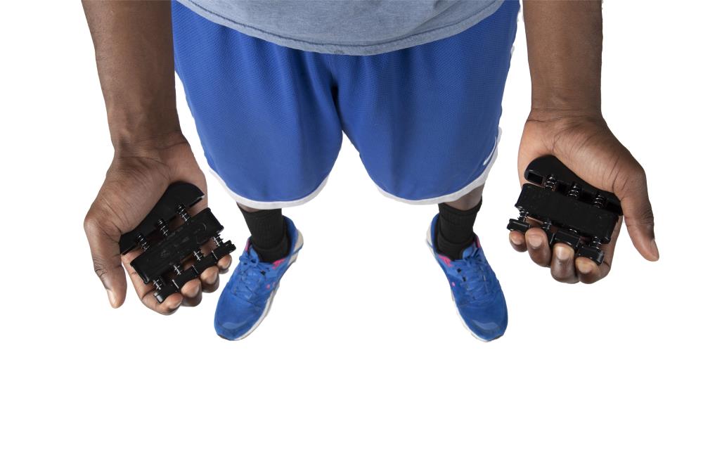 Avant-bras formateur-Hand Grip Strength Doigt Exerciseur-Black Level 3 Advanced 
