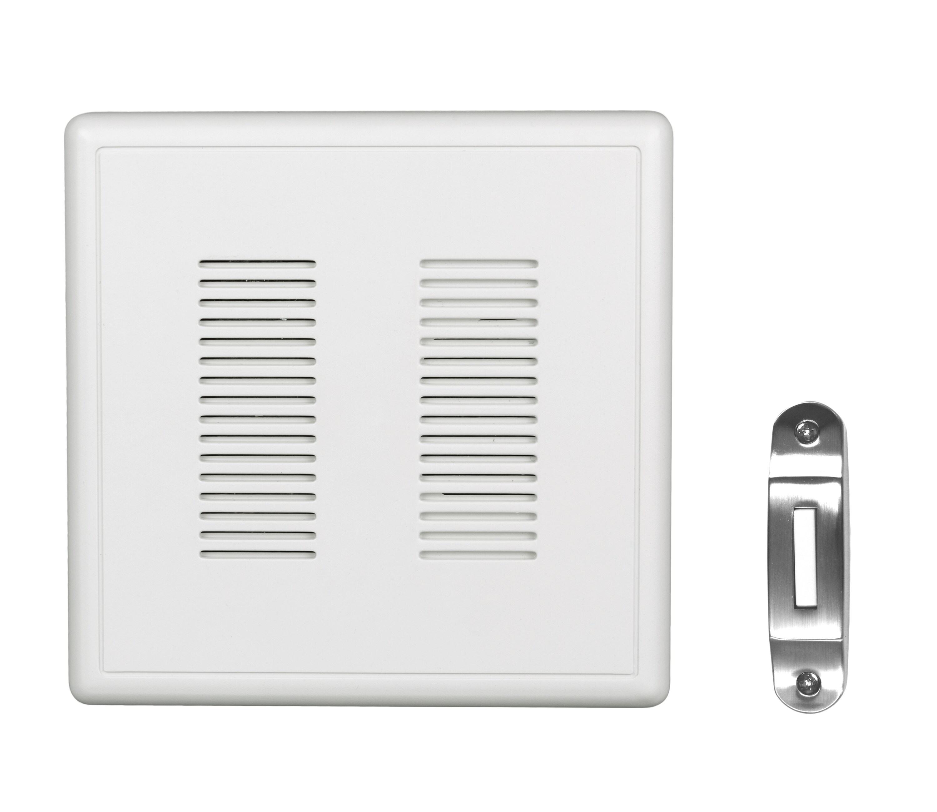 Standard Buttons NICOR Lighting PRCP2 PrimeChime Plus Door Chime Kit 