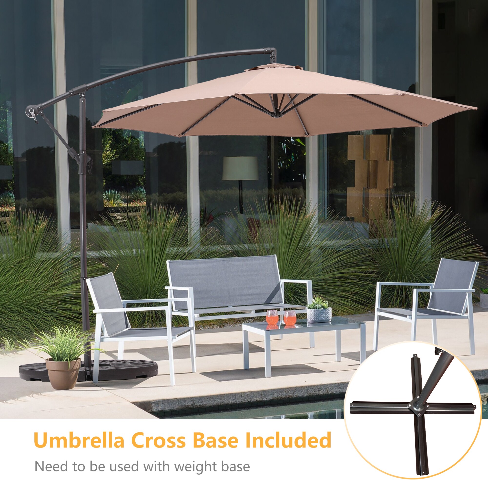 10ft umbrella base