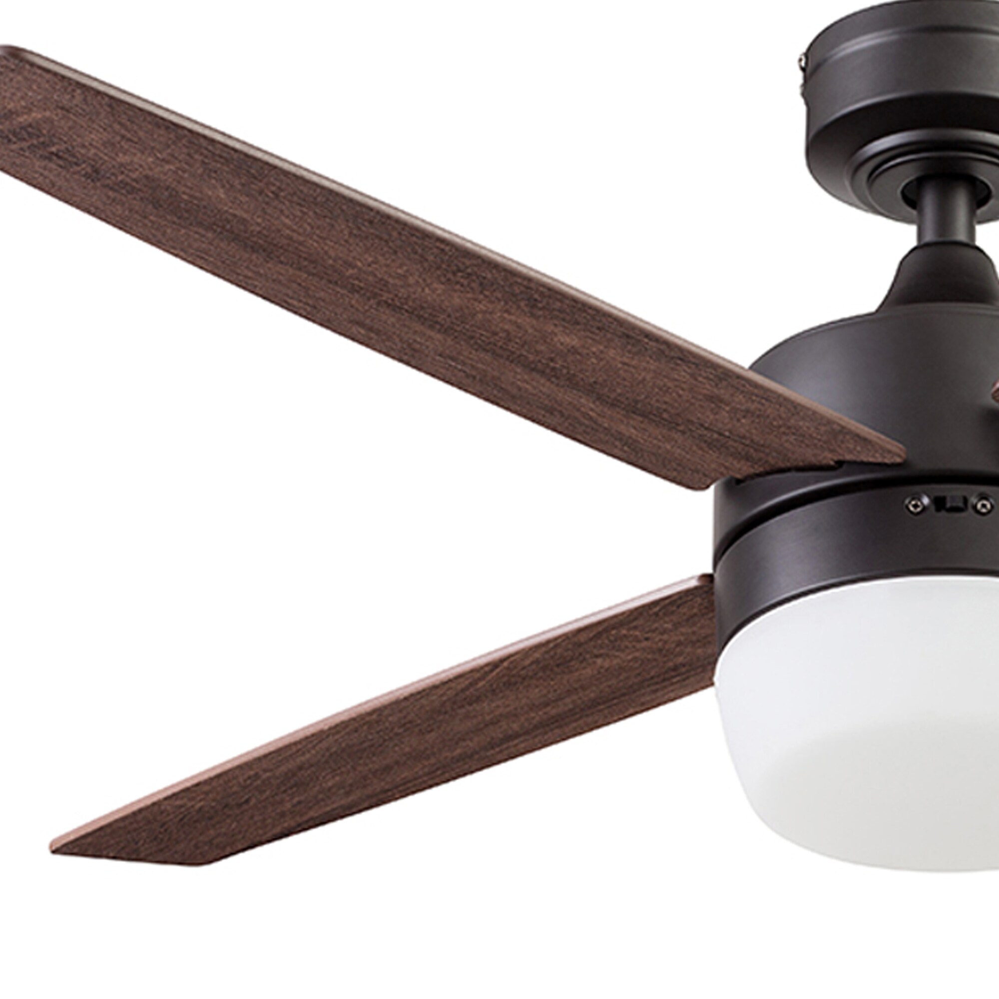 Prominence Home Atlas 44-in Bronze Indoor Ceiling Fan with Light Remote (4-Blade)