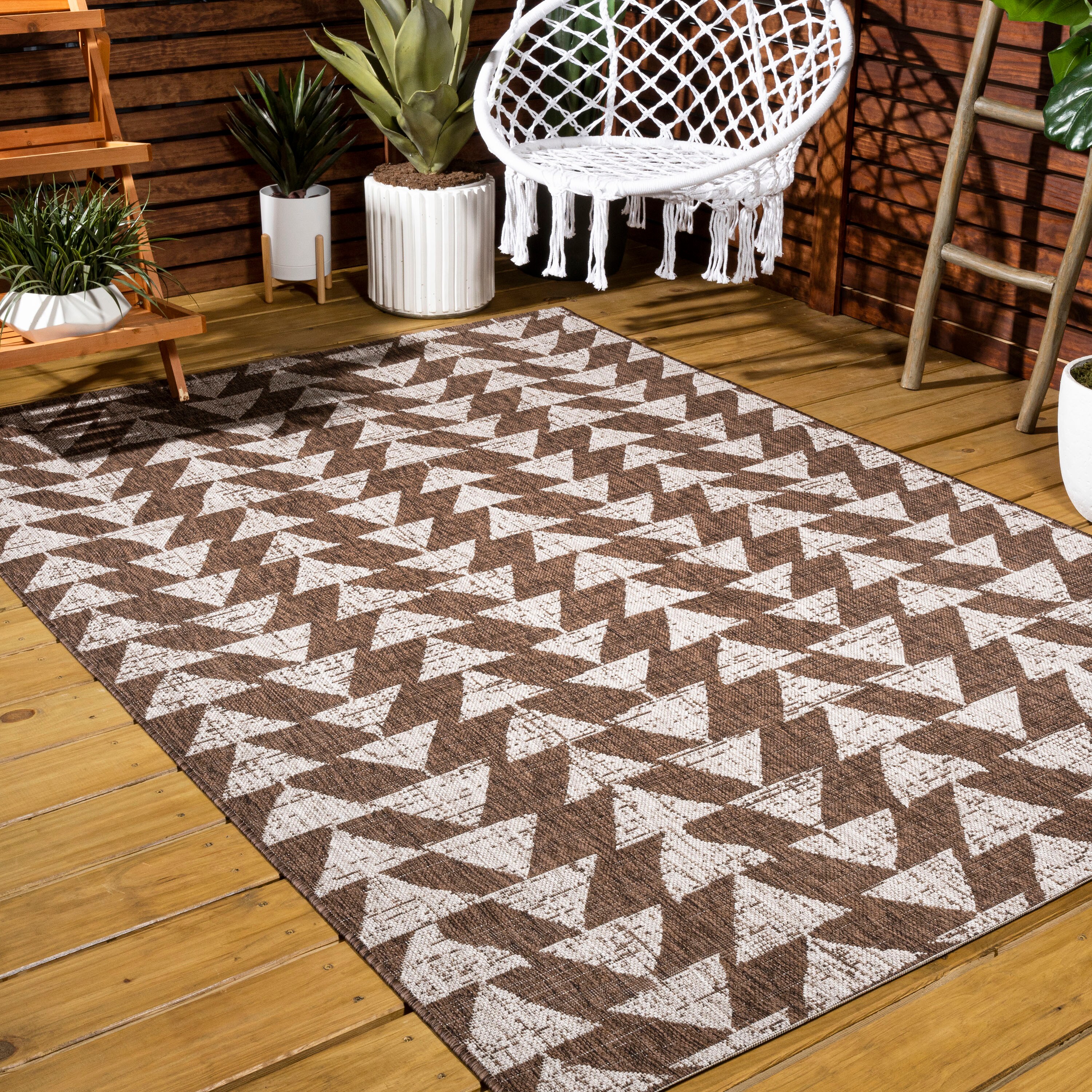 ~13 x 15" CB2 Rug Sample Woven Fiber Textile Mat Boho Decor Wall Hanging Pillow 