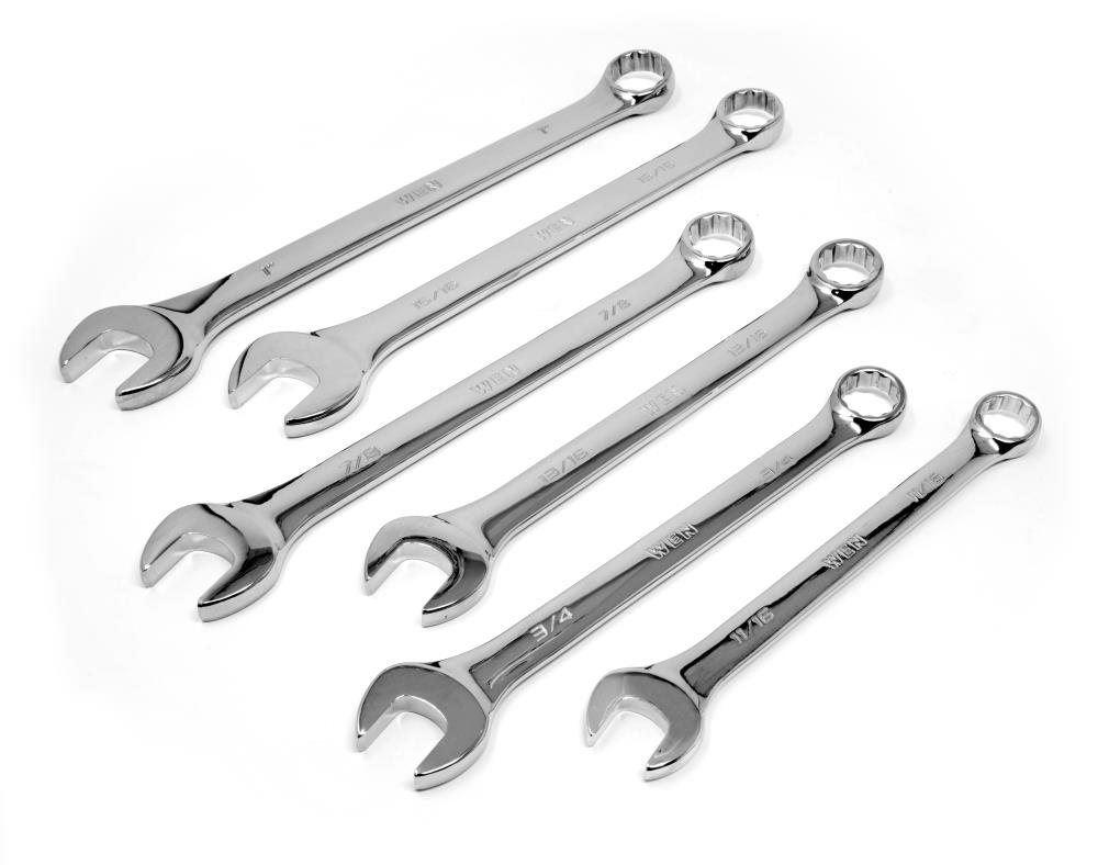 WEN 13-Piece Set 12-point Standard (SAE) Standard Combination Wrench Set