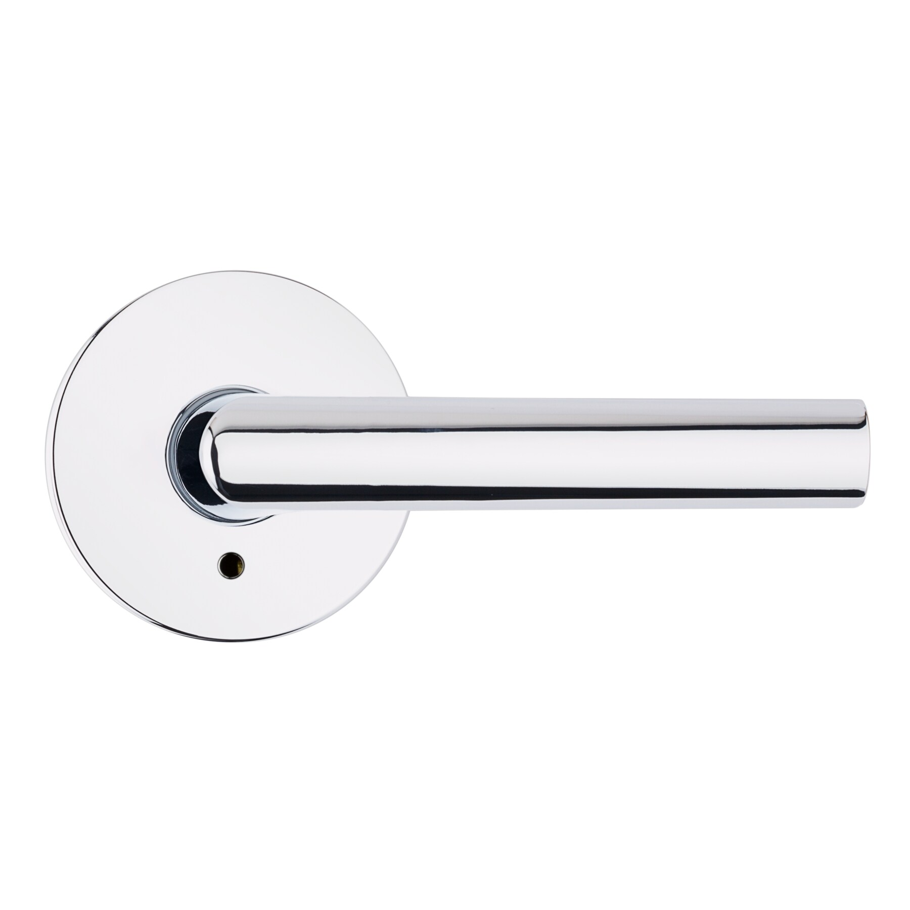 Chrome or Satin Chrome Latch Lock or Bathroom Milan Door Handles Brass