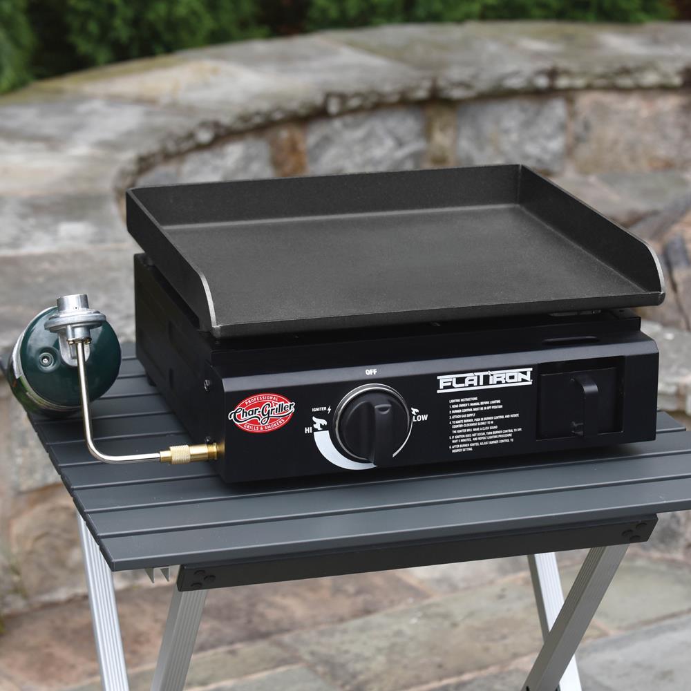 CharGriller Flat Iron™ Portable Griddle in the Flat Top Grills