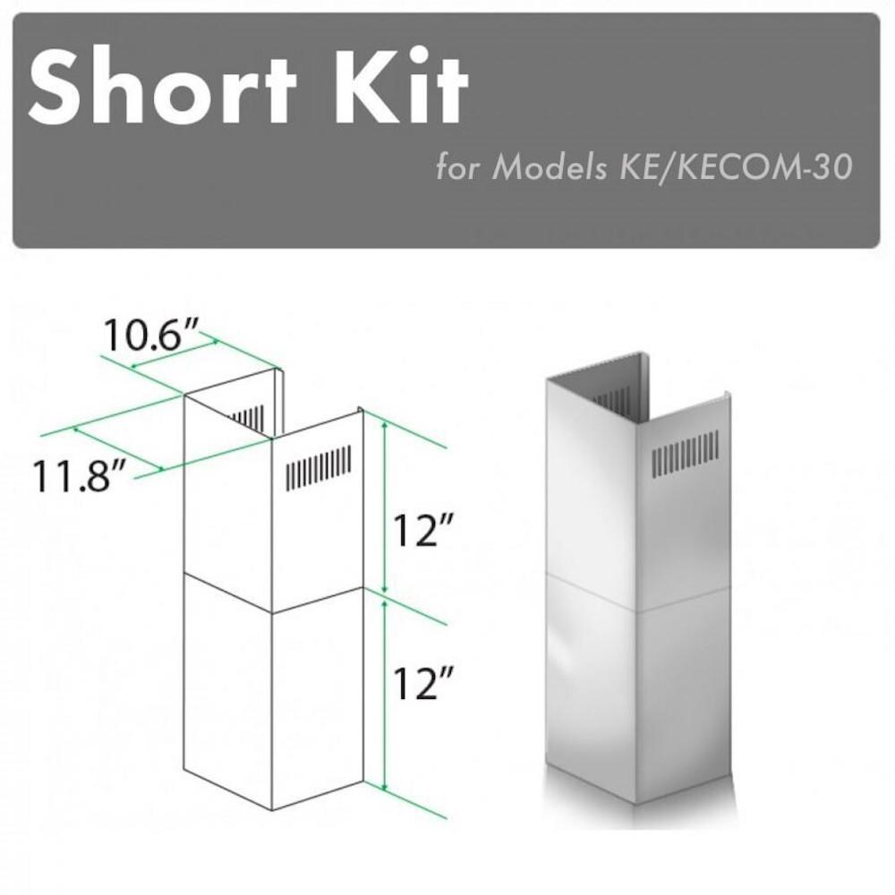 ZLINE WALL Chimney Extension up to 10ft ceiling models 667 477 455 476 697 