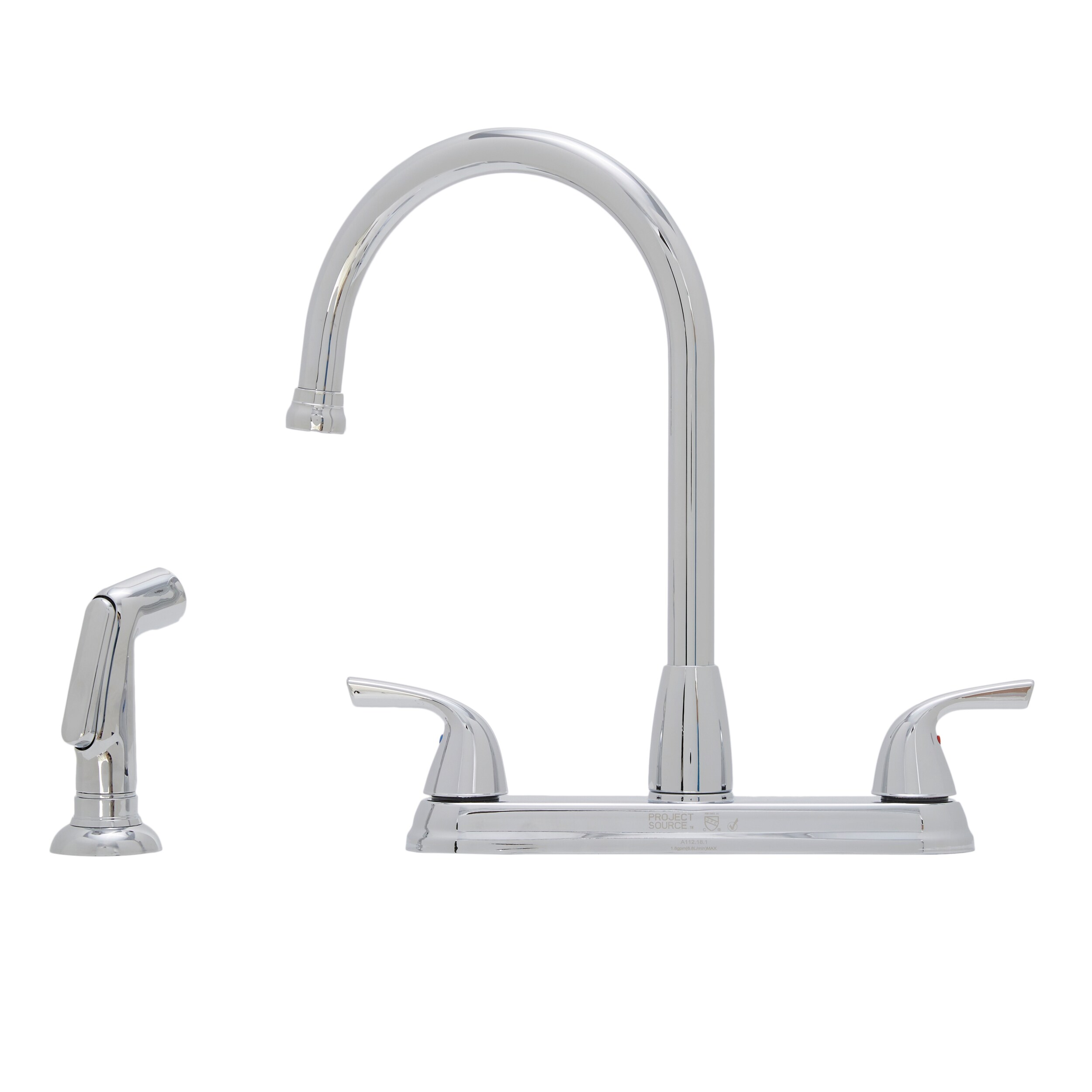 PEGLER PERFORMA Luxury Chrome Plated 1/2" Lever Handle Sink Taps ***2158QT*** 