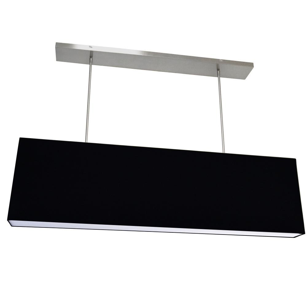 rectangular drum pendant light