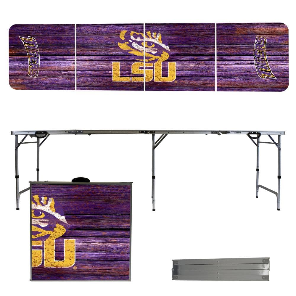 22-Pound NCAA LSU Tigers Tailgate Table 