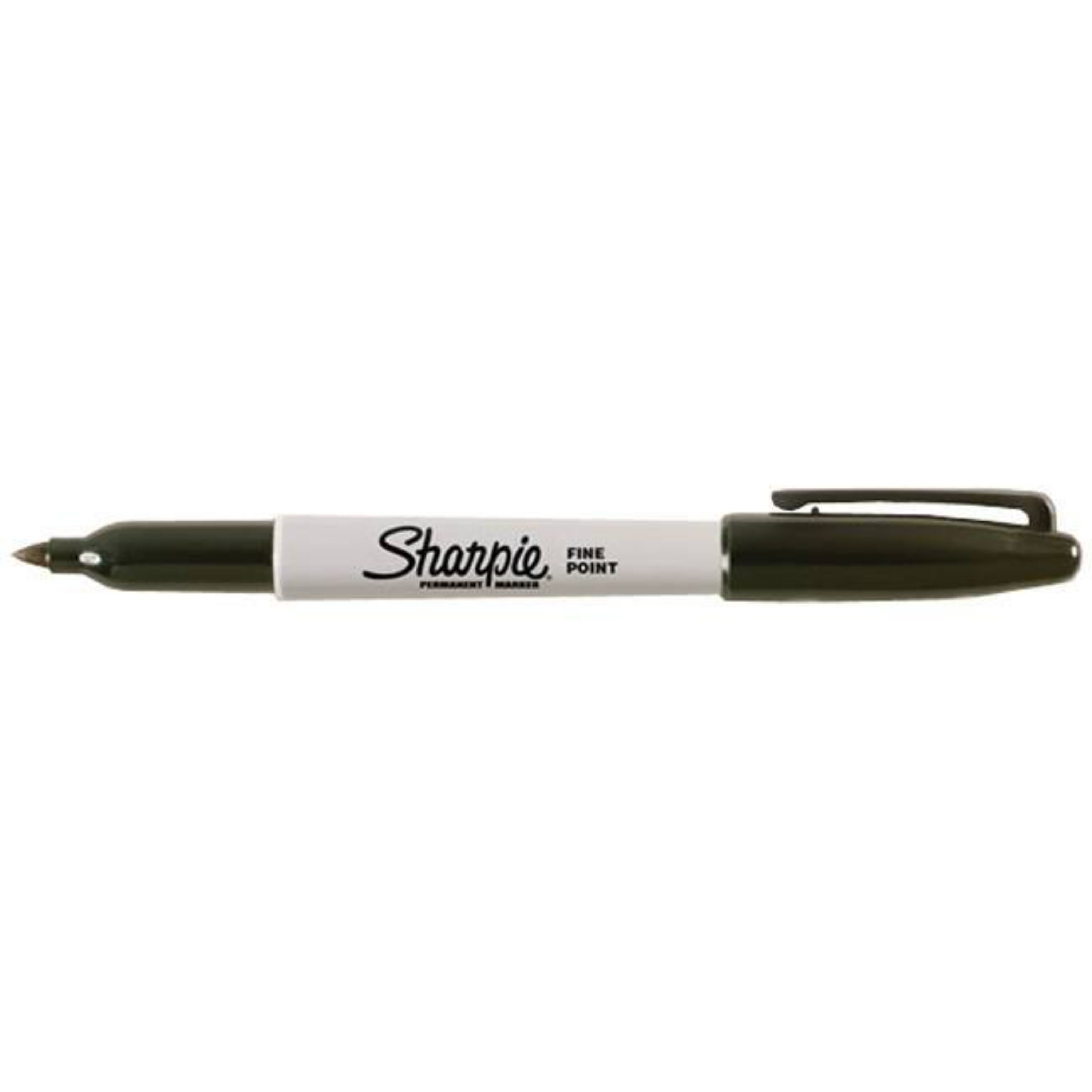 FREE DELIVERY BLACK SHARPIE MARKER PENS PERMANENT FINE POINT 