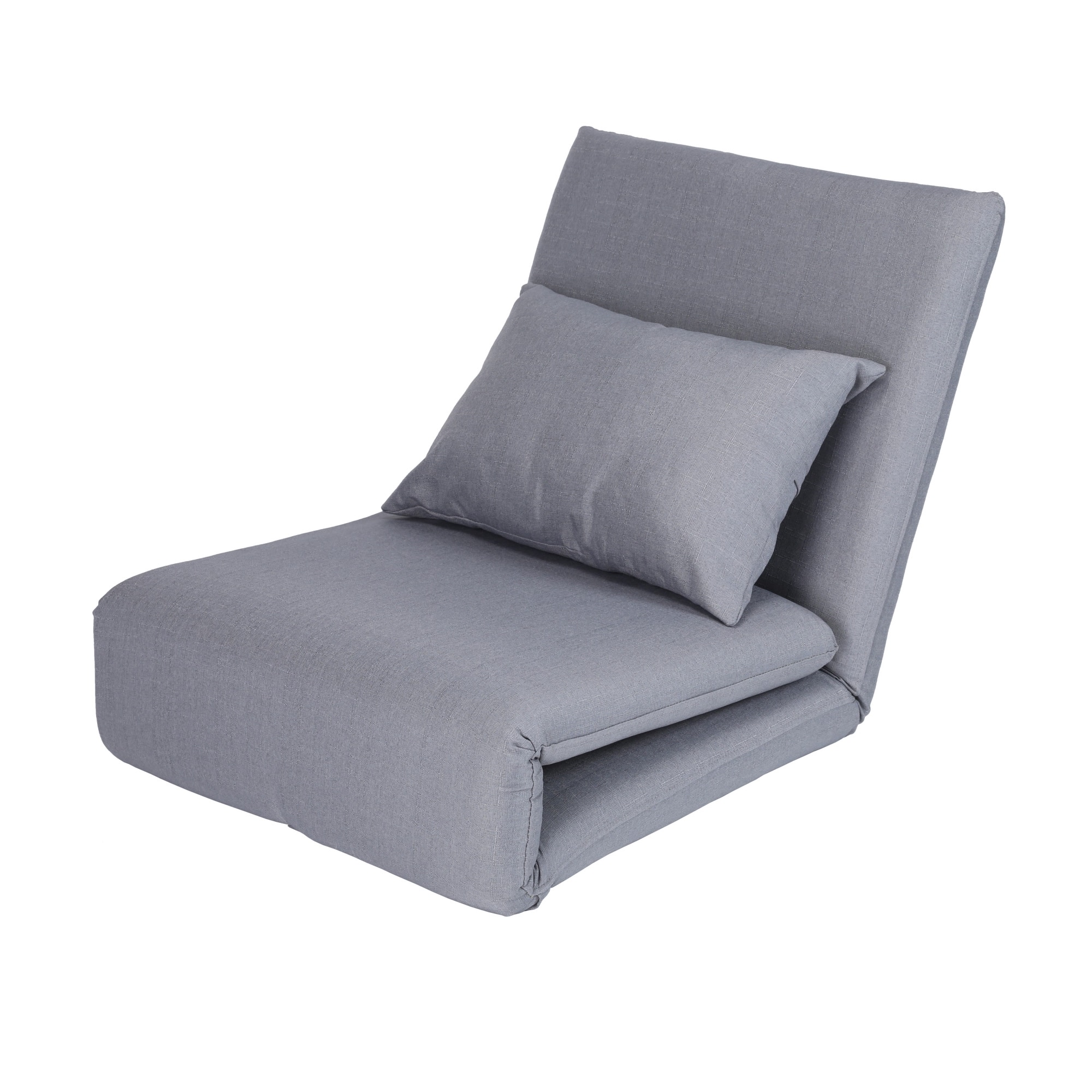 grey flip chair