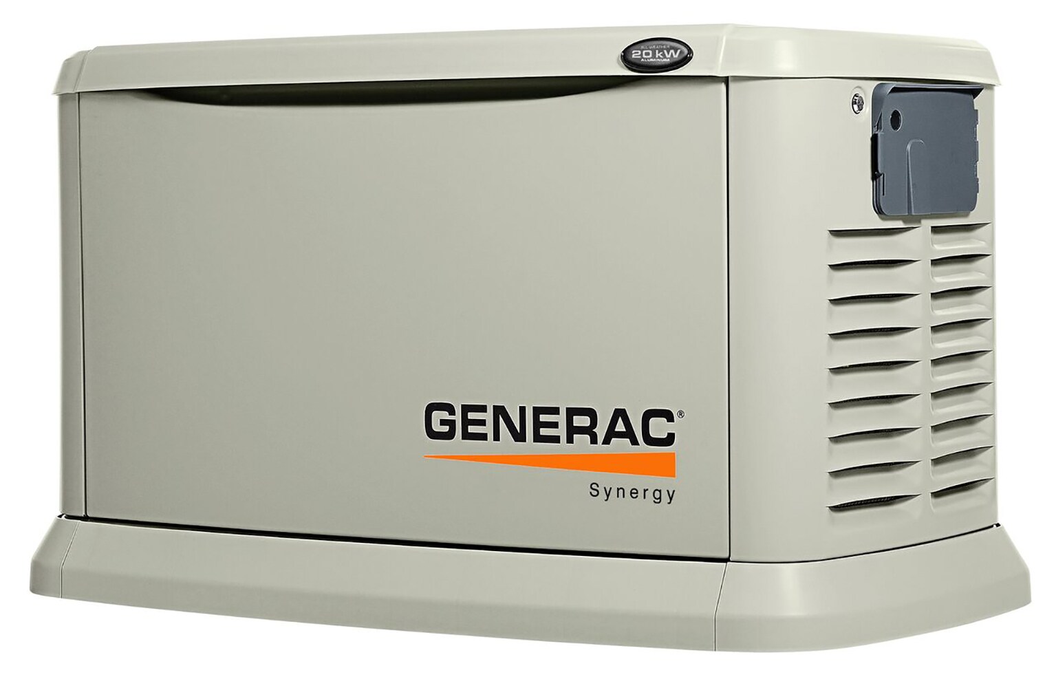 Generac Synergy 20,000-Watt (LP) / 18,000-Watt (NG) Standby Generator ...