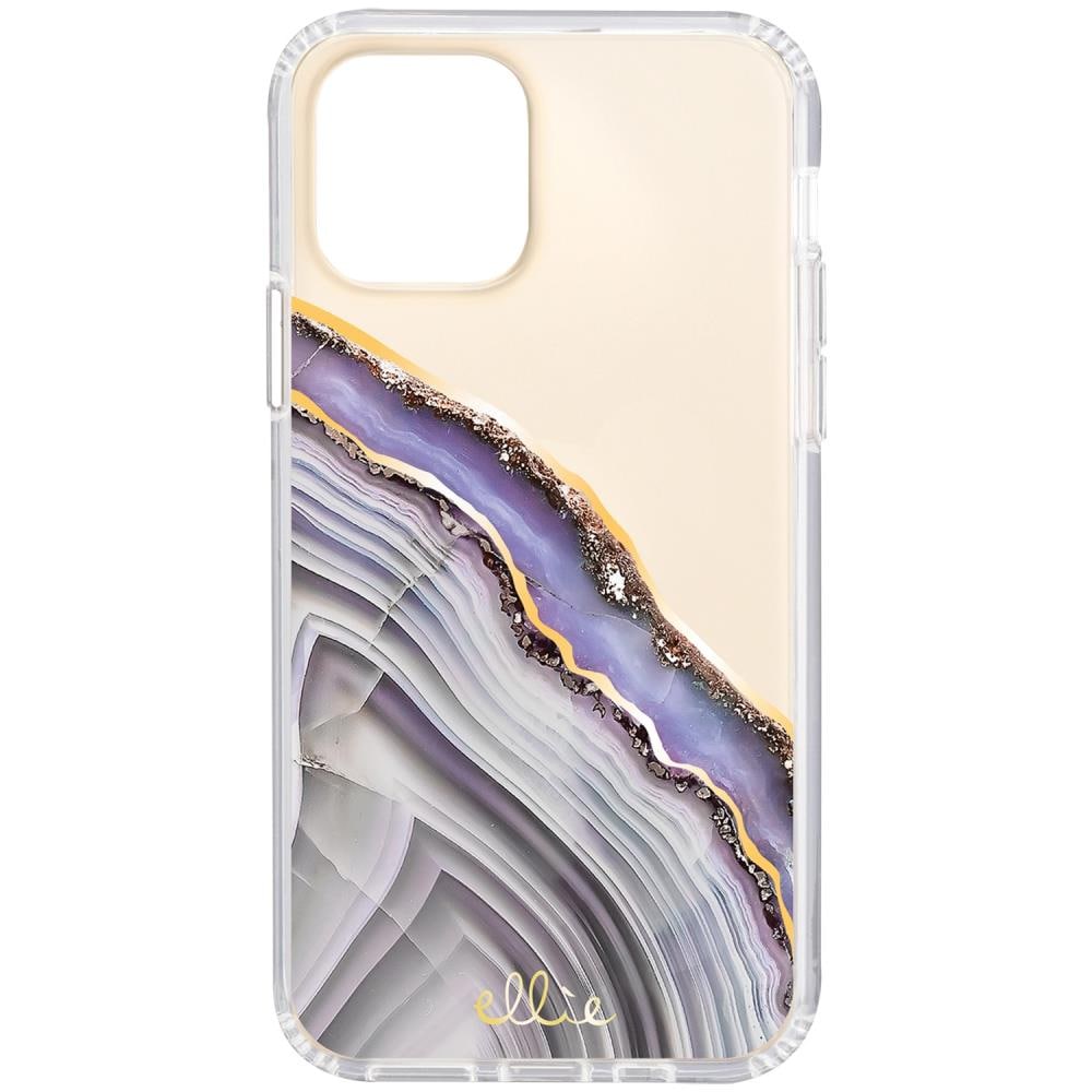 Toelating Modieus abortus ELLIE ROSE Phone Case for iPhone X, Xs, and 11 Pro (Deep Purple Agate) at  Lowes.com
