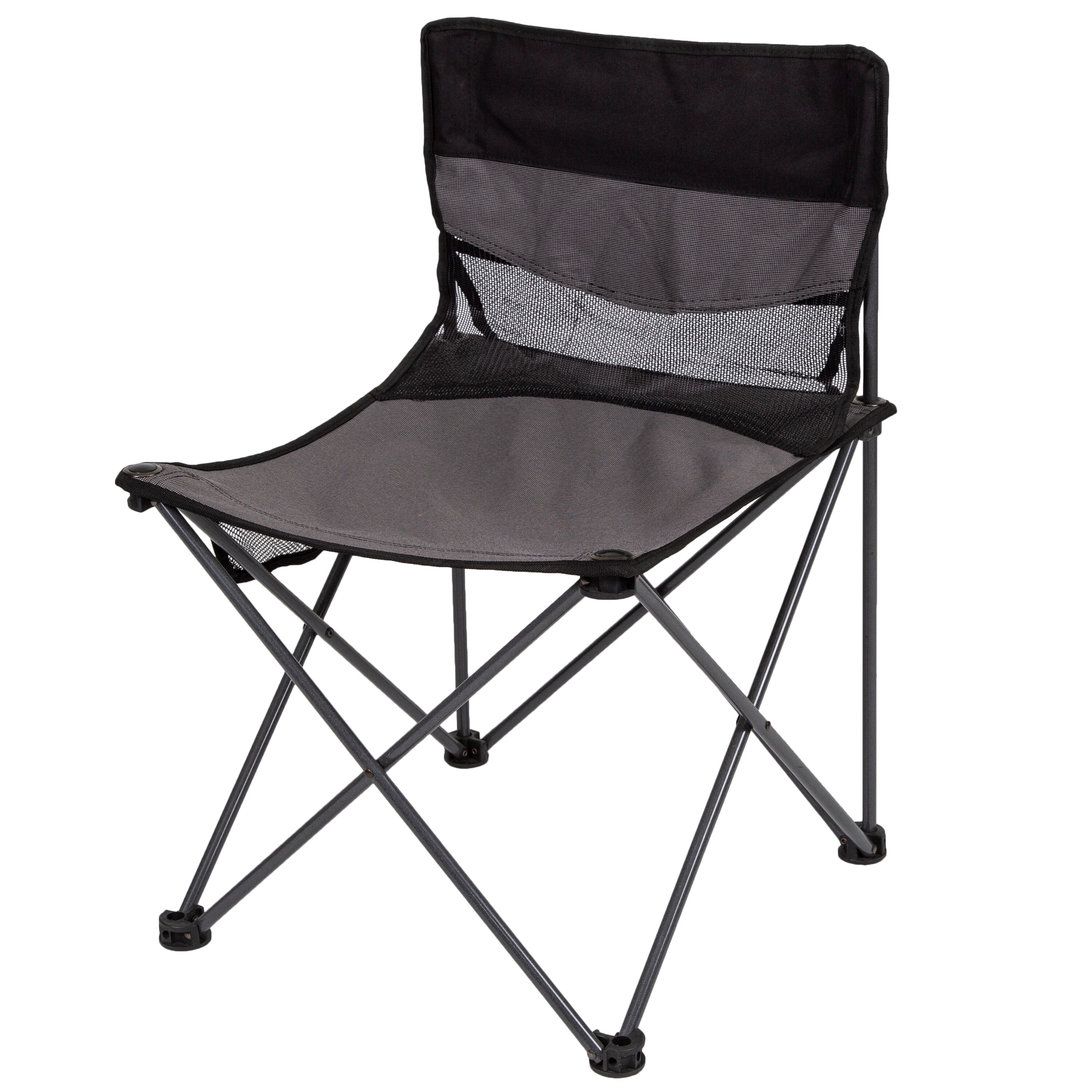 Stansport Black Folding Camping Chair in the Beach & Camping 