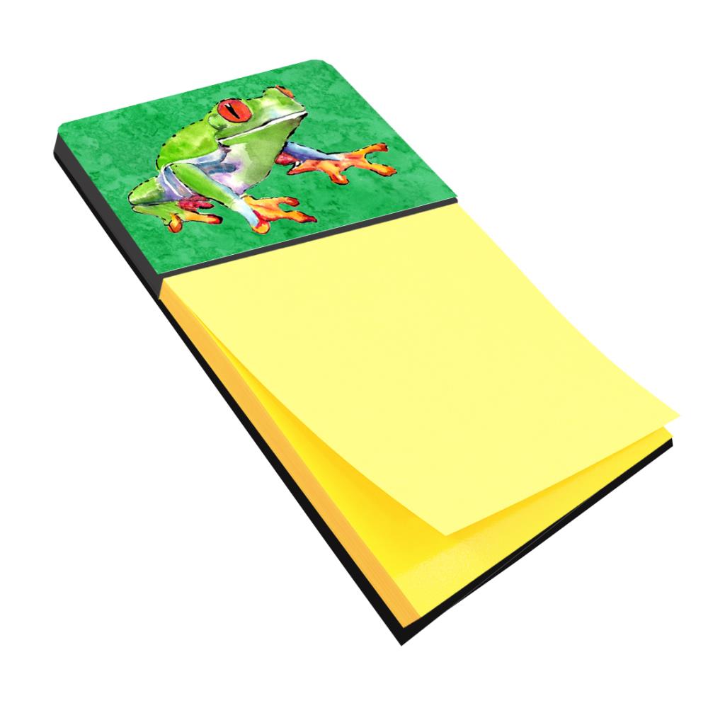 Caroline's Treasures Frog Refiillable Sticky Note Holder in the Notebooks &  Notepads department at 