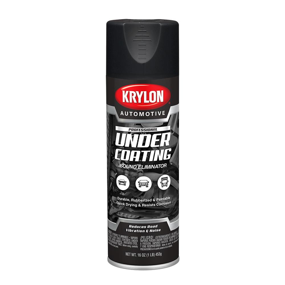 Krylon High Performance Flat Black Textured Spray Paint (net Wt. 16-oz 