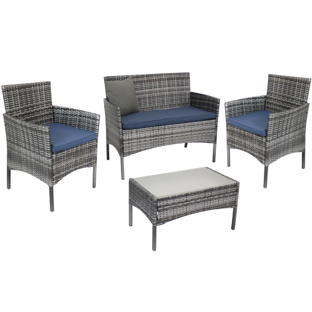 bunnings wicker set