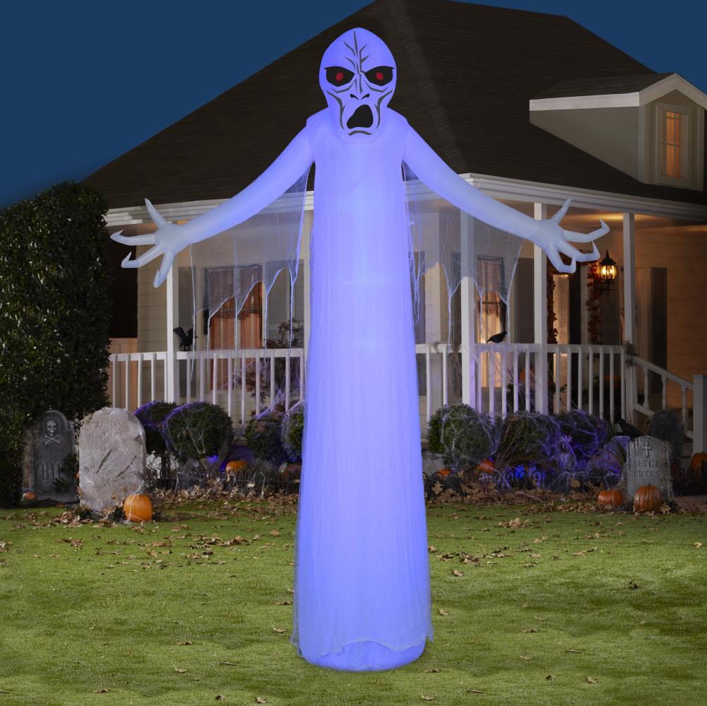 Halloween Gemmy 12 ft Giant Scary Grabbing Tree Airblown Inflatable for sale online 