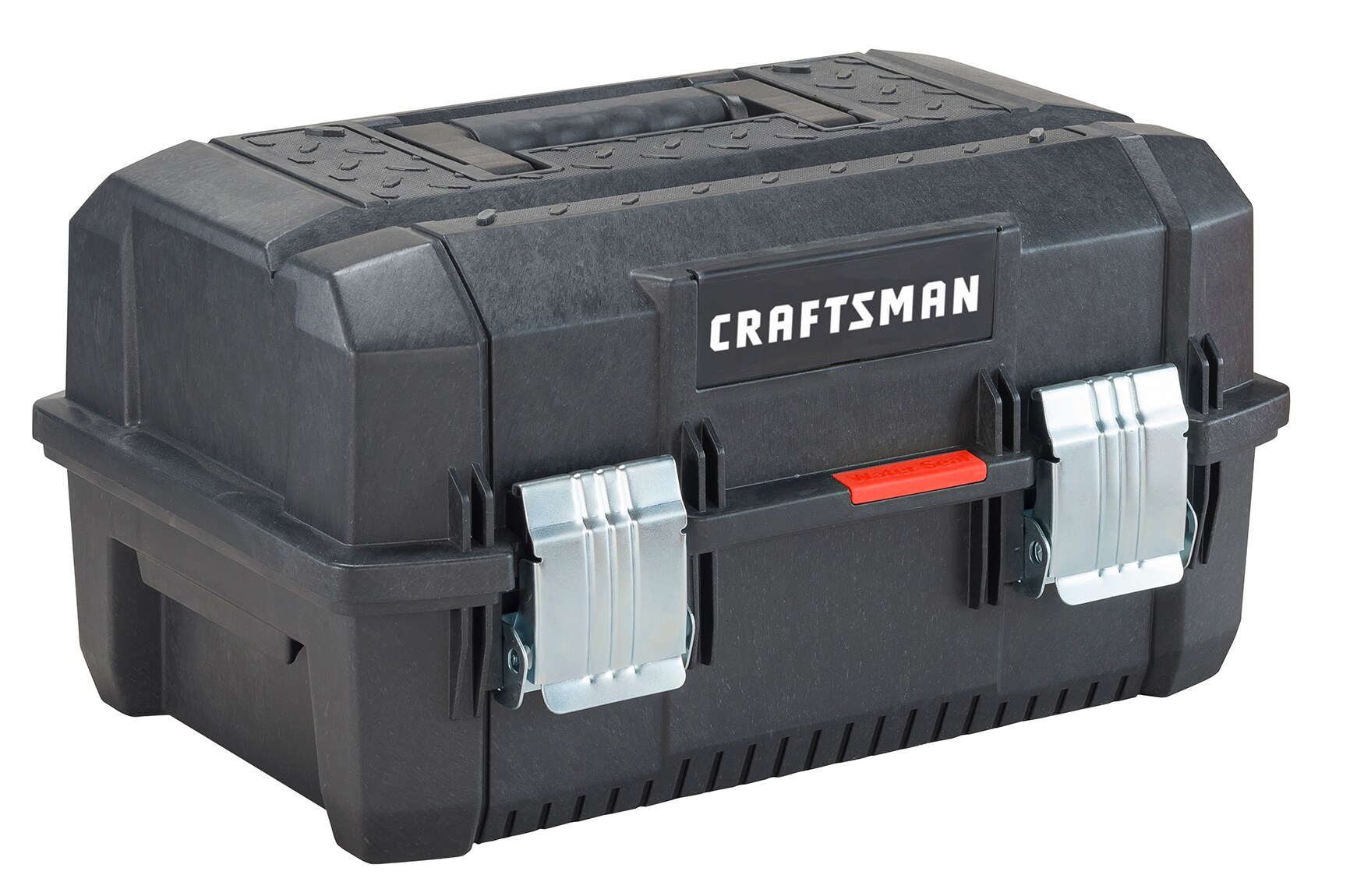 CRAFTSMAN 18-in (No Drawer Slides) Black Structural Foam Tool Box