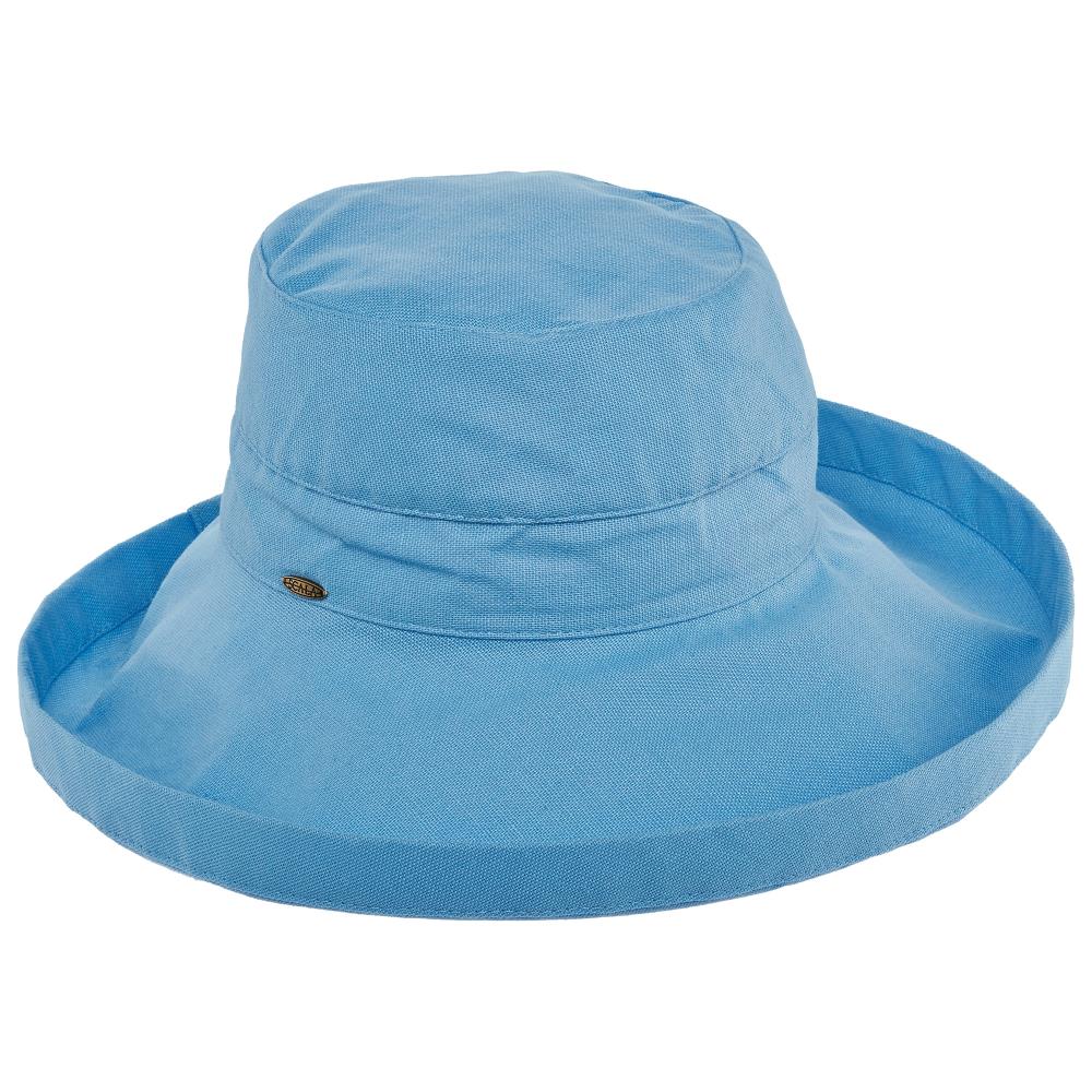 scala medium brim cotton bucket hat