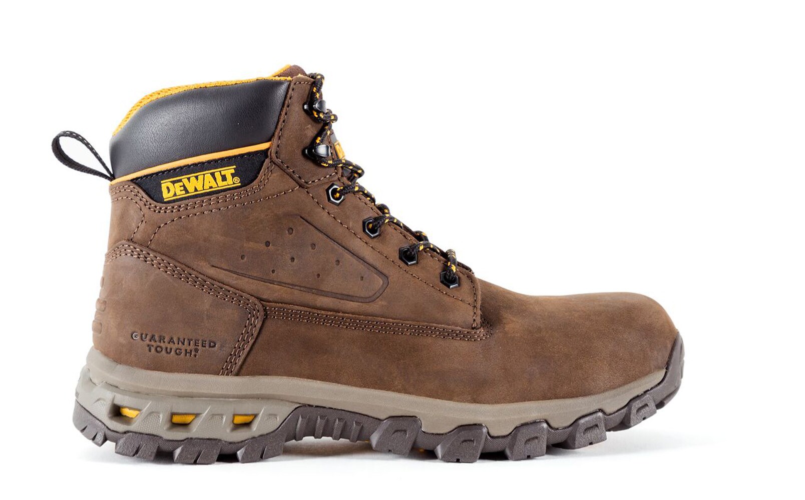 DEWALT 13 Medium Mens Brown Crazy Horse No (Not For Wet Areas) Steel Toe Work Boots in the Work Footwear department at Lowes.com