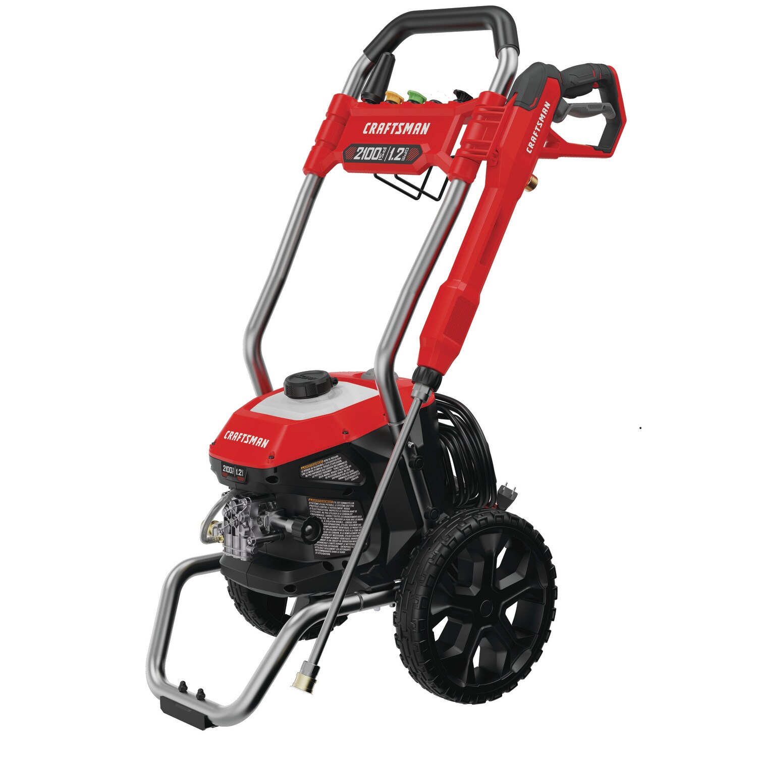 Qualidy Power Washer 4500PSI 3.5GPM Corded Washer Electric Pressure Washer with 5 Quick-Connect Spray Nozzles to Wash Various Surfaces
