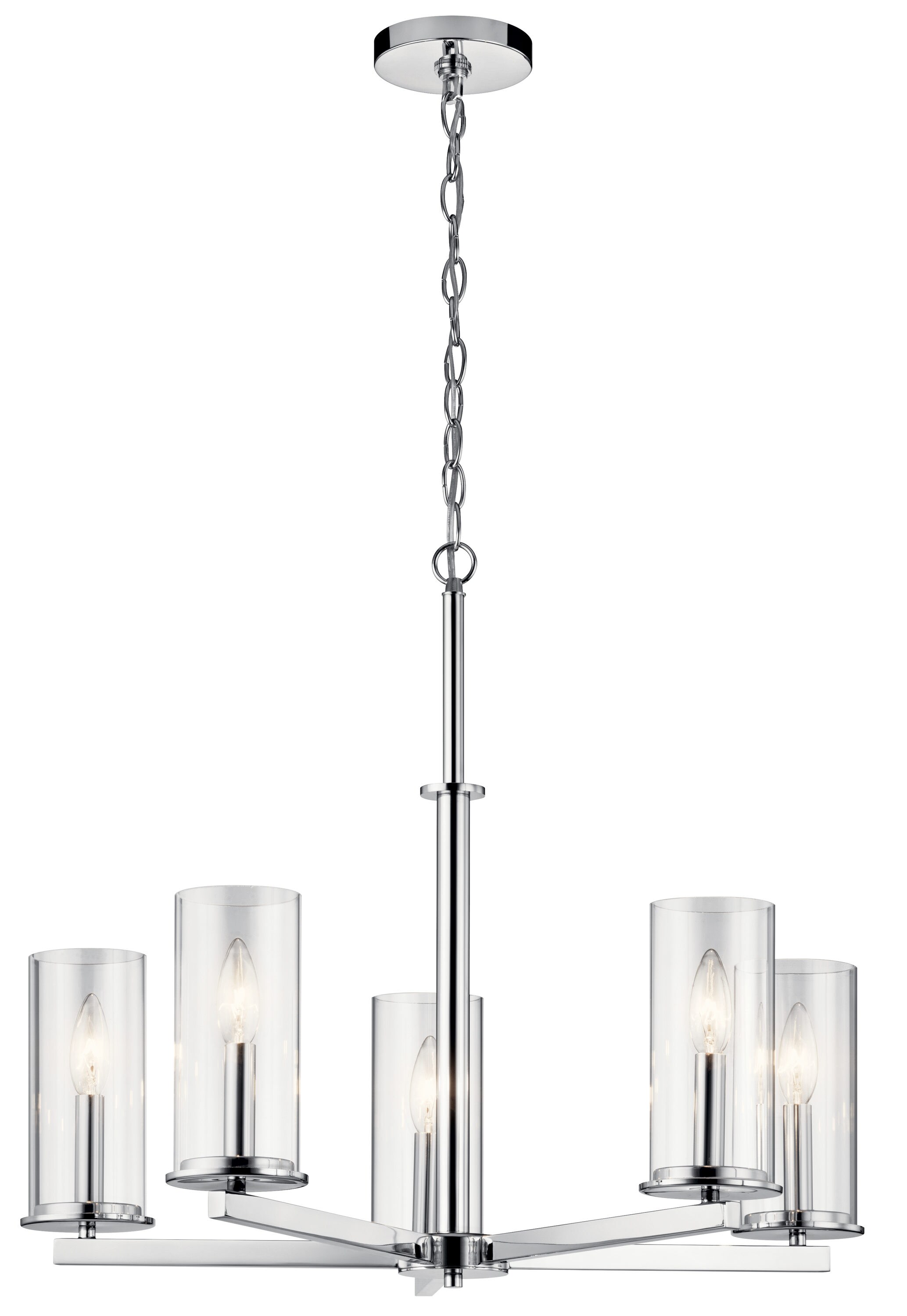 crosby 5 light chandelier