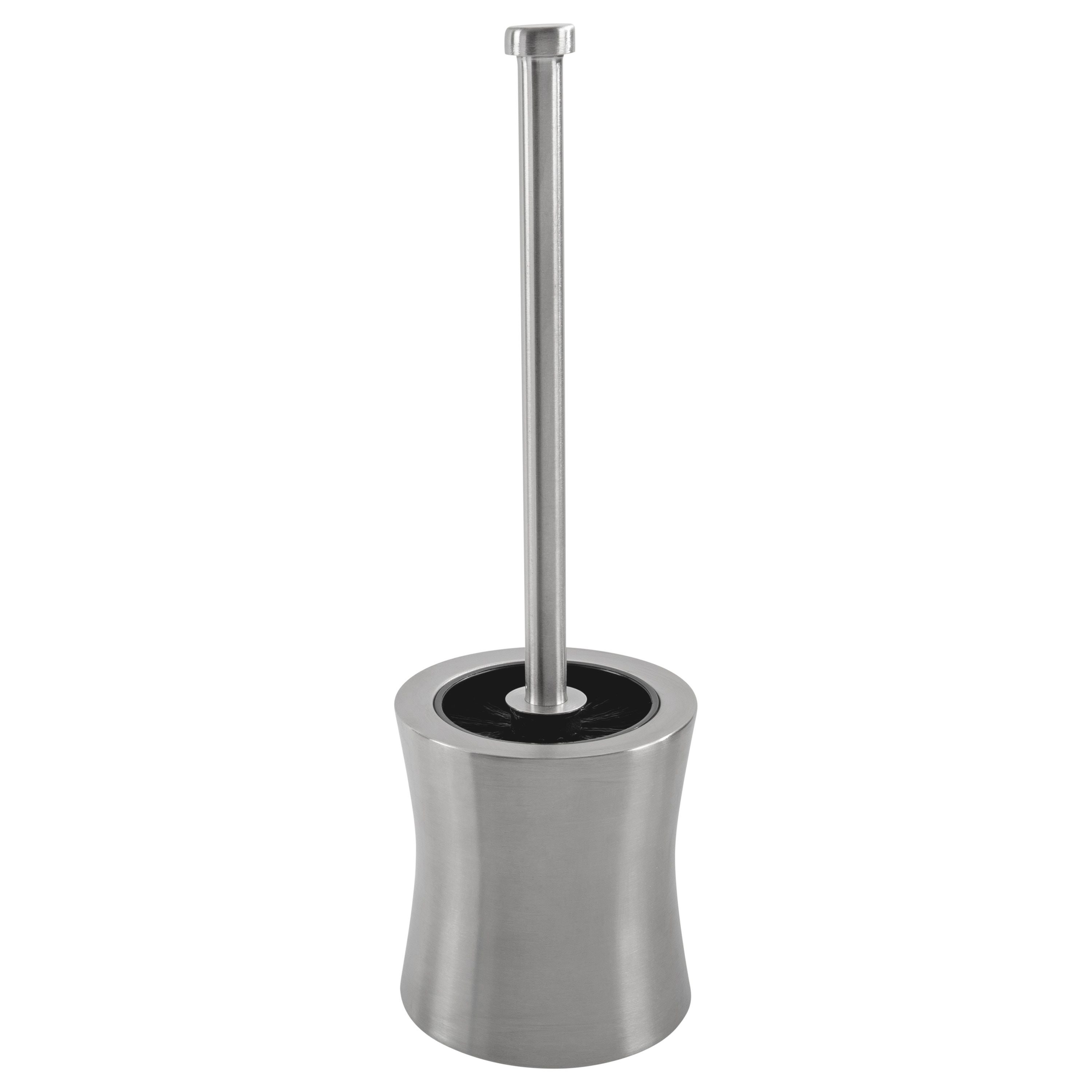 Details about   Freestanding Toilet Brush Stand Holder 304SS Rust Resistant Round Chrome 16inch 