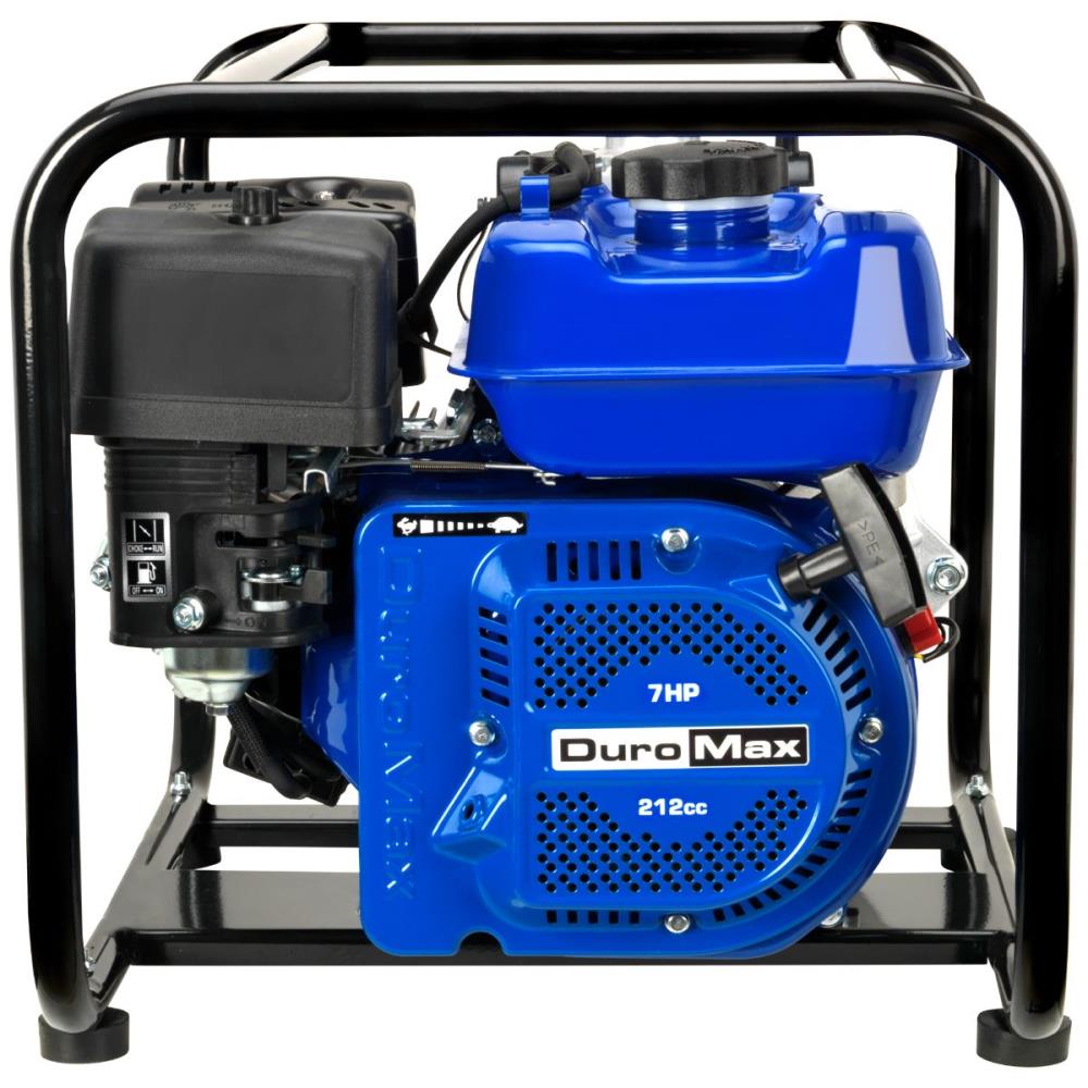 DUROMAX Portable Utility Water Pump 3 in 7 HP Threaded Male Gasoline Powered 