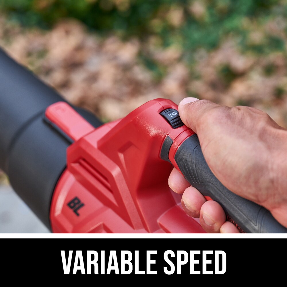 SKIL PWR CORE 20-volt 400-CFM 52-MPH Brushless Handheld Cordless Electric Leaf Blower 4 Ah (Battery & Charger Included)