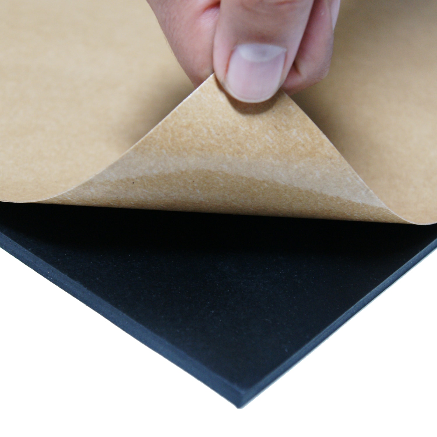 Hong Kong milieu Slijm Rubber-Cal Neoprene Sheet- Adhesive-Backed- 0.25-in Thick x 4-in Width x  36-in Length- 60A Durometer- Black in the Rubber Sheets & Rolls department  at Lowes.com