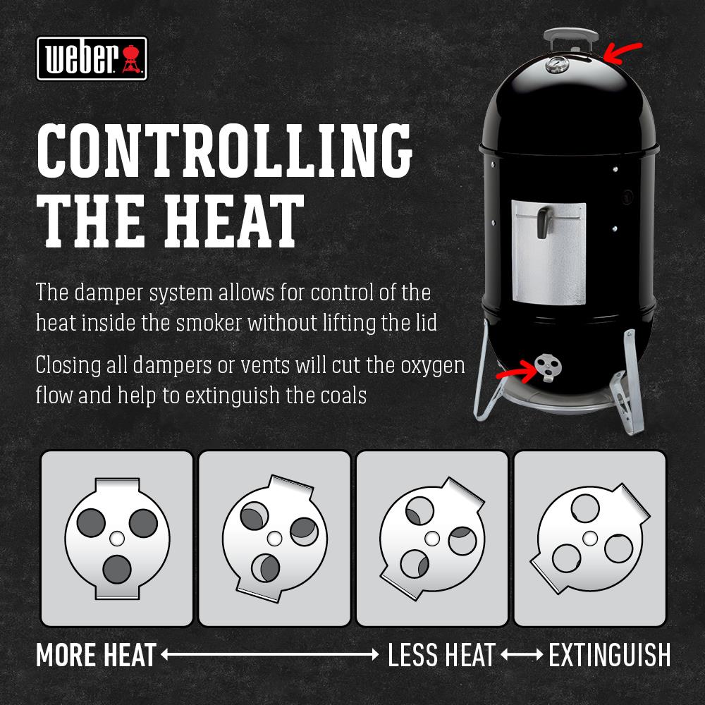 weber vertical smoker