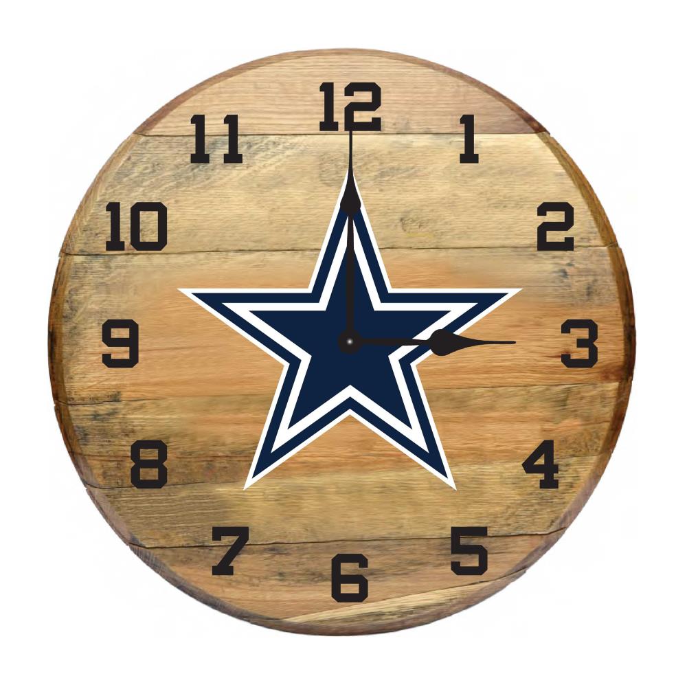 Dallas Cowboys Sport Team Star Logo Round Wall Clock 