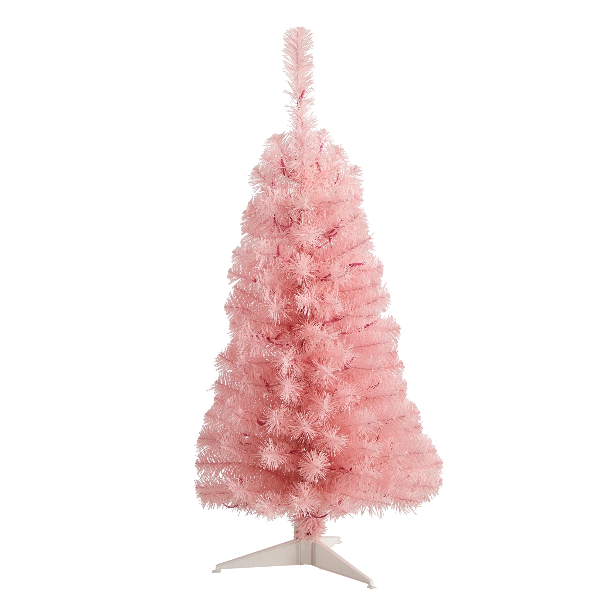 Pink Christmas Trees Xmas Tree decorated 3 4 5 6 7 ft Holiday Lighted with Stand 