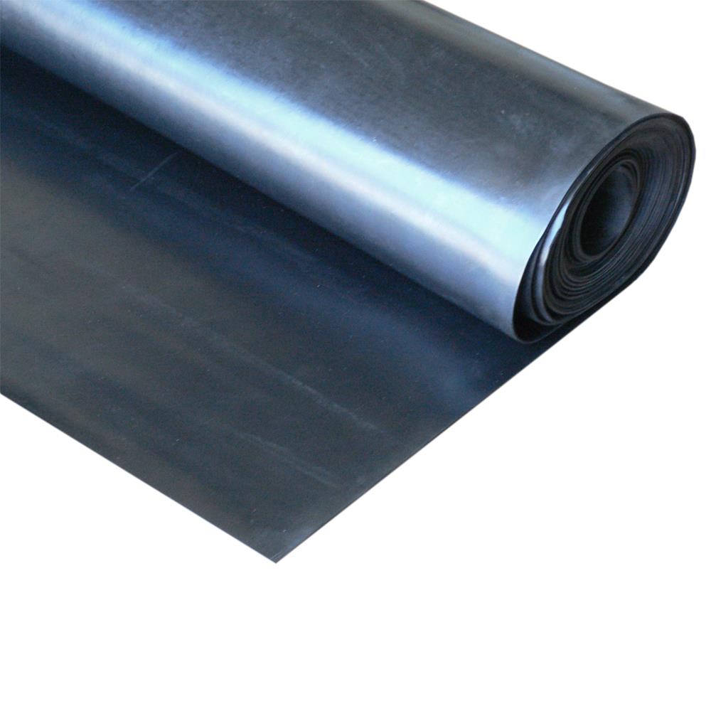 Long 1/32 Thick x 36 Wide x 10 ft High Strength Neoprene Rubber Roll with Acrylic Adhesive 70A 