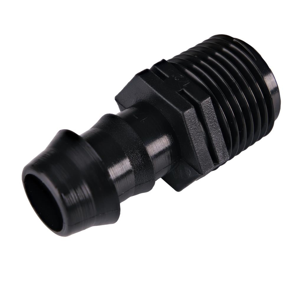 Micro Irrigation Adaptors & Connectors 3mm 4mm Inlet Outlet Barbed Socket Elbow 