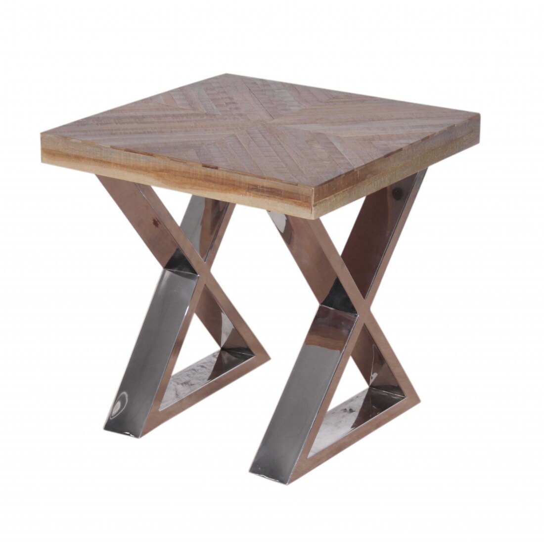 triangle wood grain table