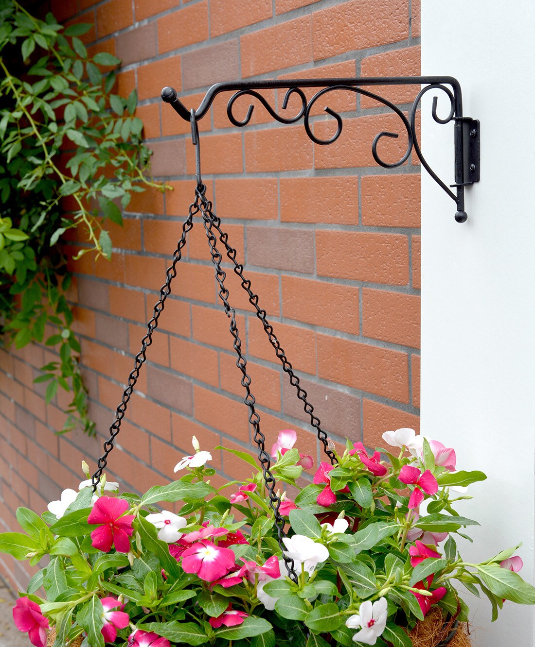 Home Garden Balcony Hook-type Hanging Flower Plant Pot Basket Planter Holder rr 