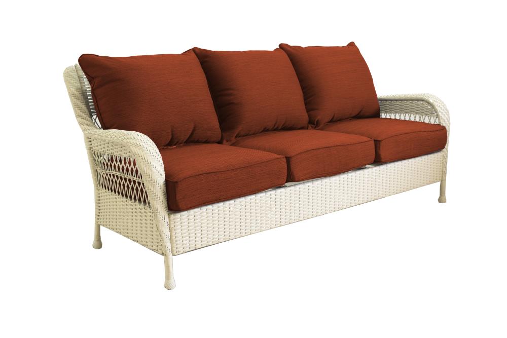 3 seater rattan outdoor sofa