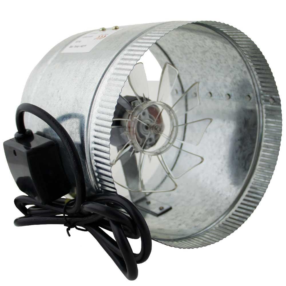 Inline Duct Fan Exhaust Air Blower Cooling Ventilation 4" 6" 8" 10" 12" inch 