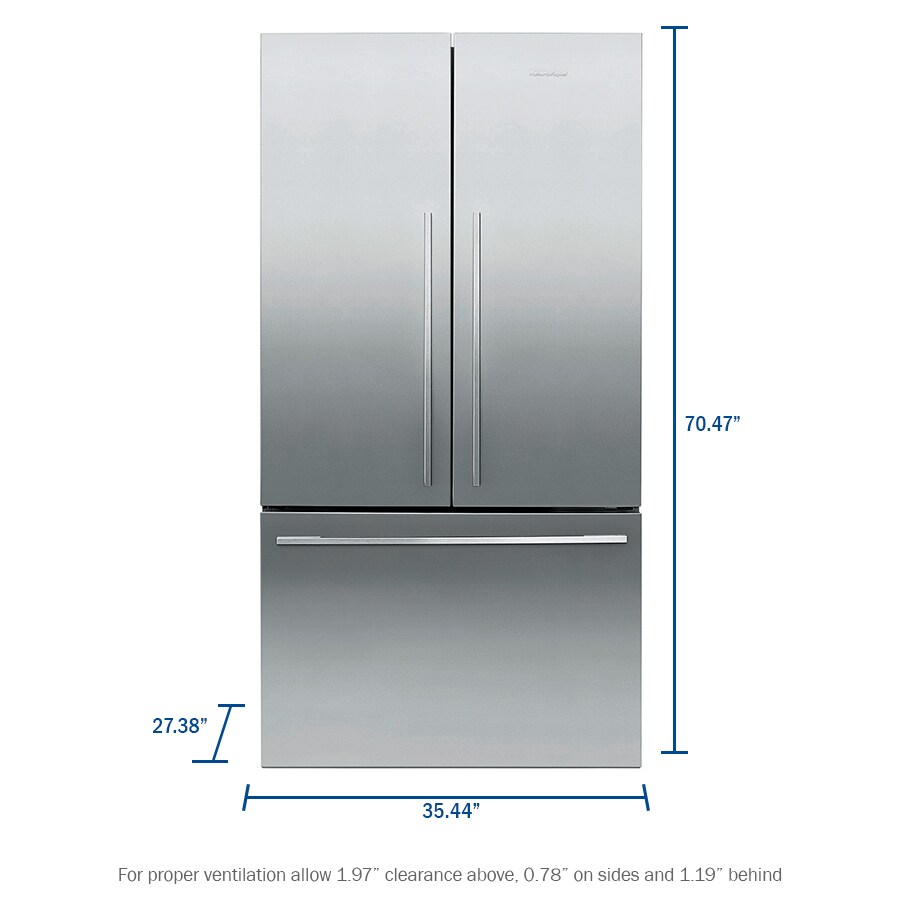 Fisher & Paykel 5 20.1cu ft Counterdepth French Door Refrigerator