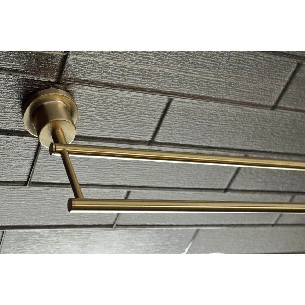 Kingston Brass 5-Piece Concord Brushed Brass Decorative Bathroom Hardware  Set