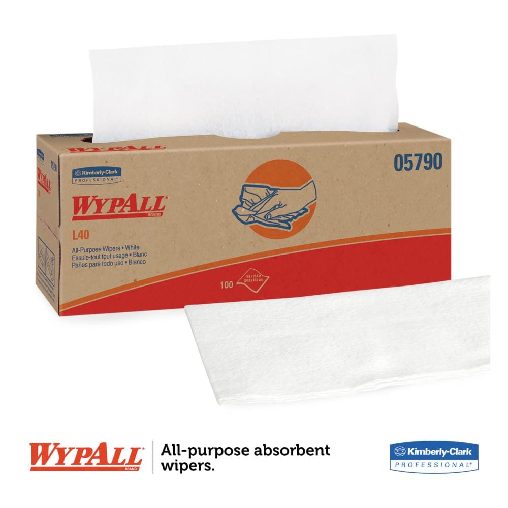 672 Count WypAll L40 Disposable Cleaning and Drying Towels 